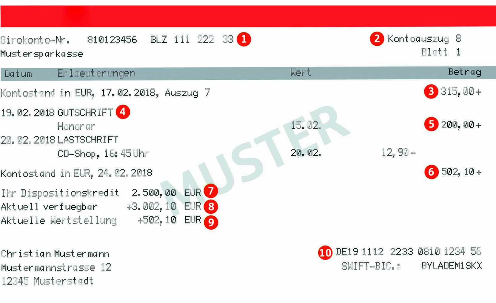 Kontoausz ge Einlesen bearbeiten Importieren Ihres Kontoauszugs Kontoausz ge Einlesen bearbeiten Importieren Ihres Kontoauszugs