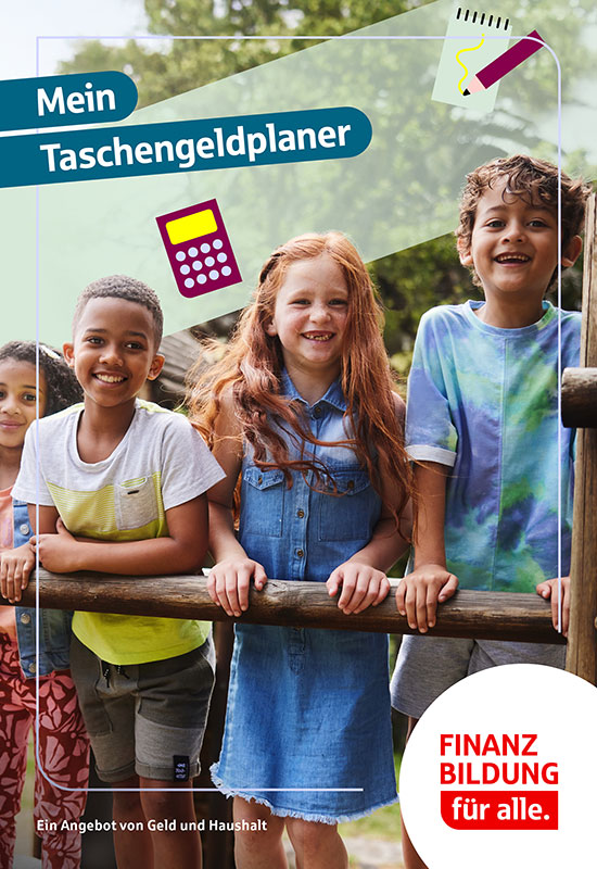 Mit diesem Heft lernen Kinder, besser mit ihrem Taschengeld auszukommen. Wir zeigen, wie sie ihre Einnahmen und Ausgaben aufschreiben können.