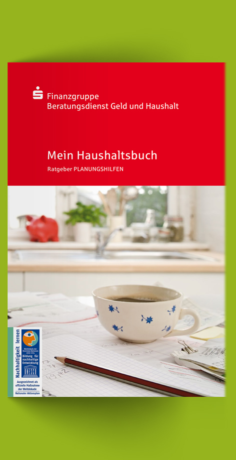 Das kostenlose Haushaltsbuch vom Beratungsdienst Geld und Haushalt.