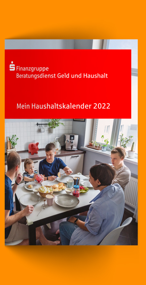 Der kostenlose Haushaltskalender 2022 kann ab sofort bestellt werden.