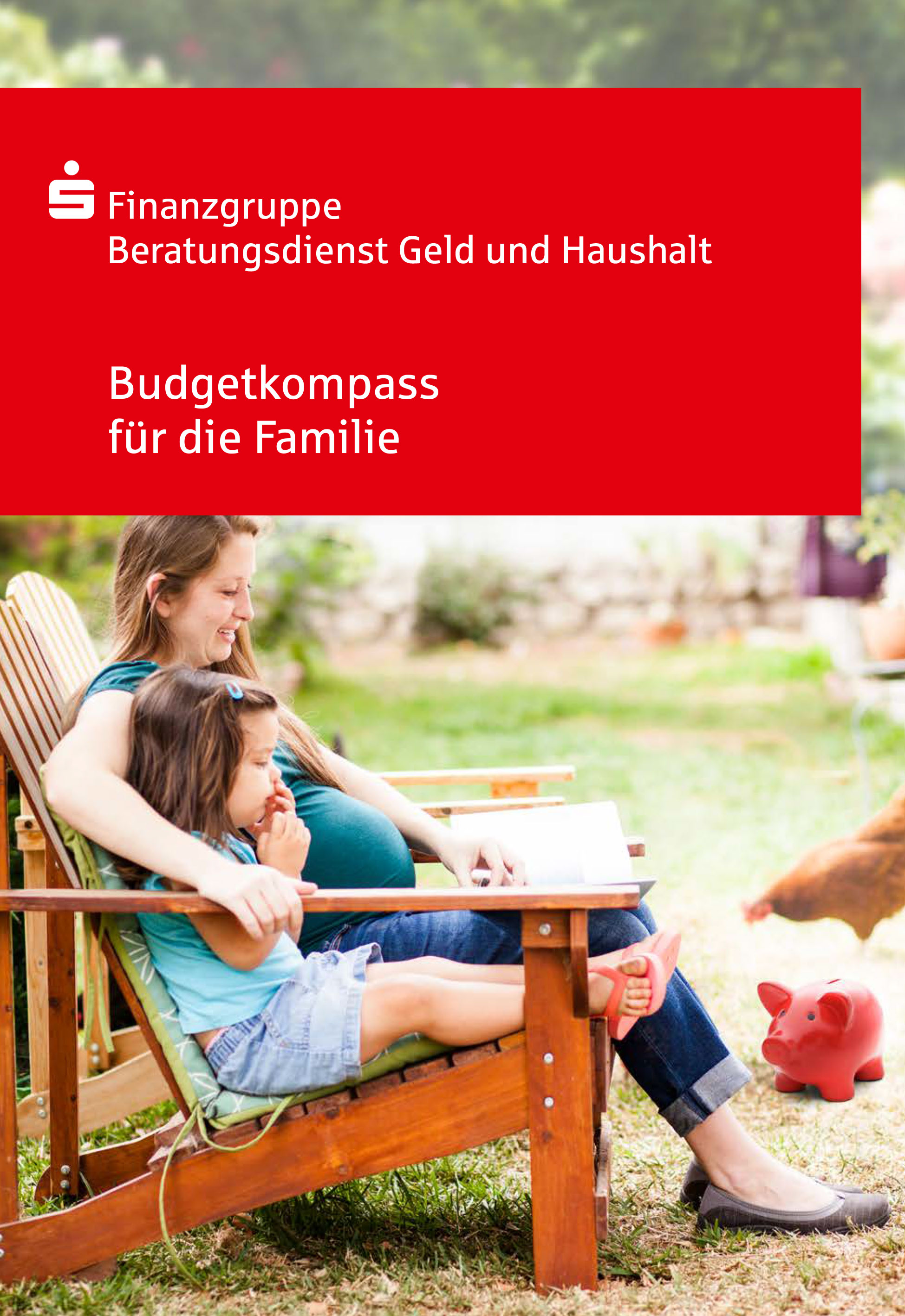 Titelseite des 'Budgetkompass für die Familie'