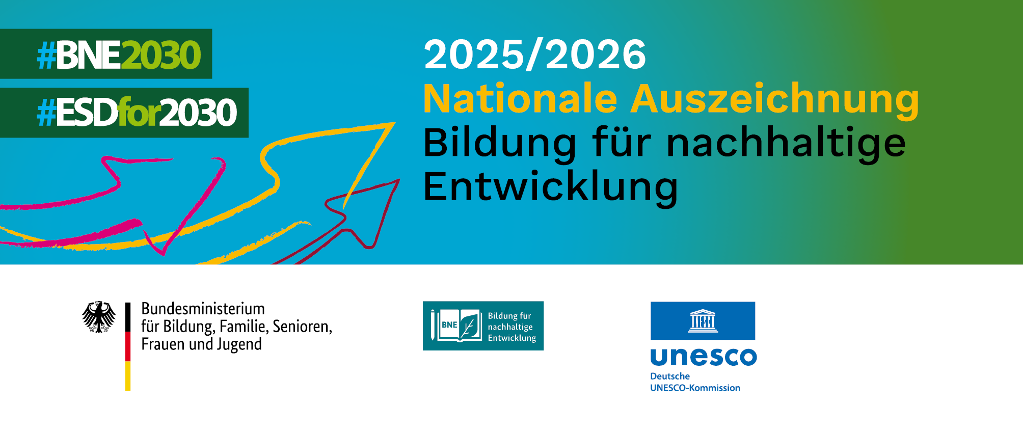 Logo der Auszeichnung Bildung für nachhaltige Entwicklung